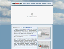 Tablet Screenshot of myshoelab.com
